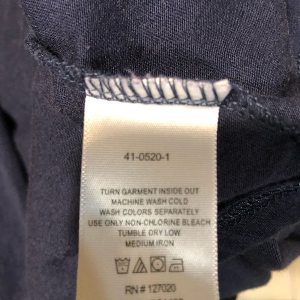 CHADWICKS NAVY TOP SIZE M - Picture 7 of 7